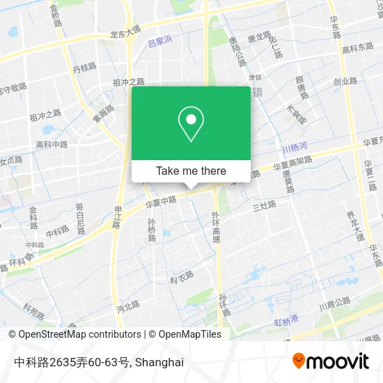 中科路2635弄60-63号 map