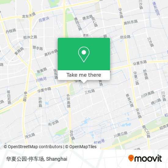 华夏公园-停车场 map