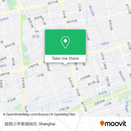 园西小学新德校区 map