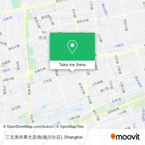 三兄弟水果大卖场(德川分店) map