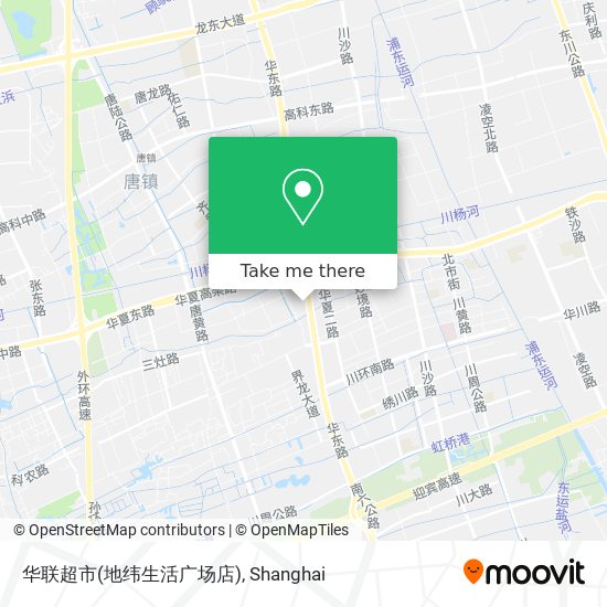 华联超市(地纬生活广场店) map