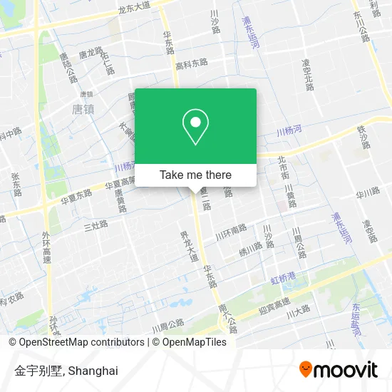 金宇别墅 map