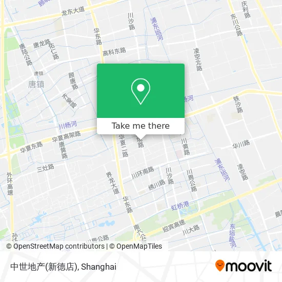 中世地产(新德店) map