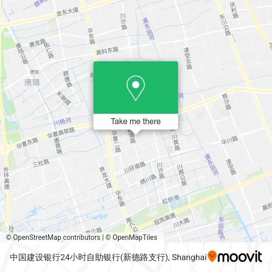 中国建设银行24小时自助银行(新德路支行) map