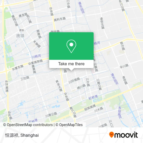 恒源祥 map