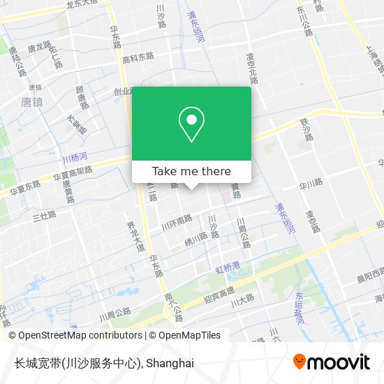 长城宽带(川沙服务中心) map
