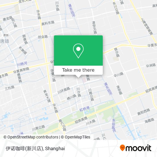 伊诺咖啡(新川店) map