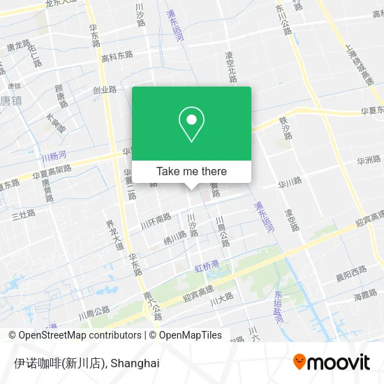 伊诺咖啡(新川店) map