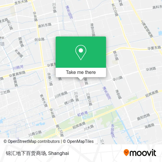 锦汇地下百货商场 map