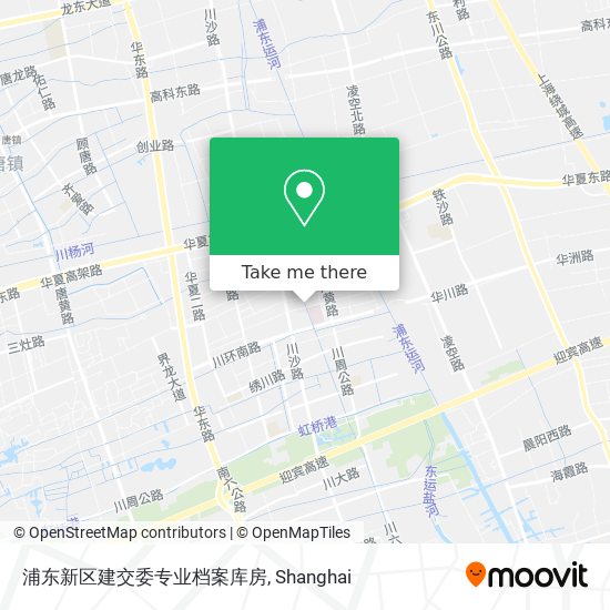 浦东新区建交委专业档案库房 map