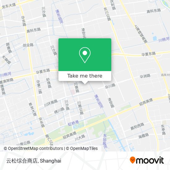 云松综合商店 map