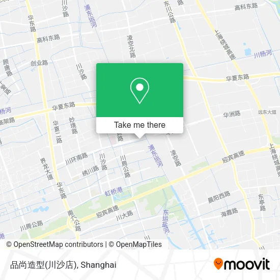 品尚造型(川沙店) map