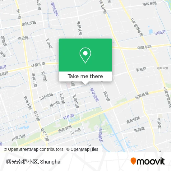 曙光南桥小区 map