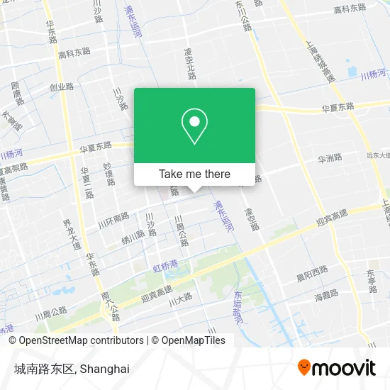 城南路东区 map