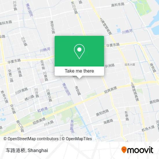 车路港桥 map