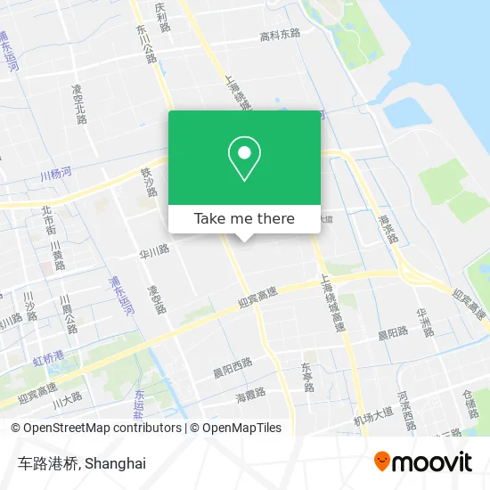 车路港桥 map