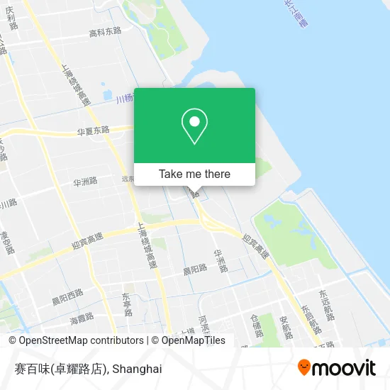 赛百味(卓耀路店) map