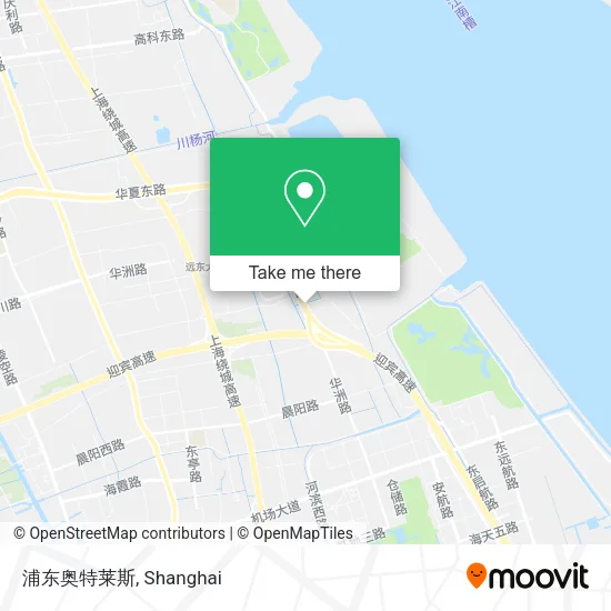 浦东奥特莱斯 map