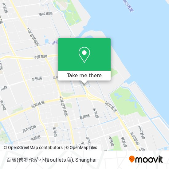 百丽(佛罗伦萨小镇outlets店) map