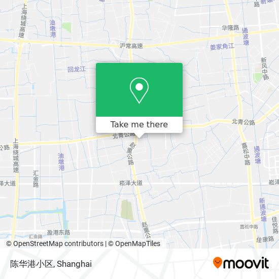 陈华港小区 map