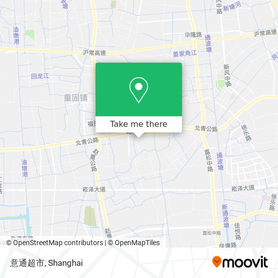 意通超市 map