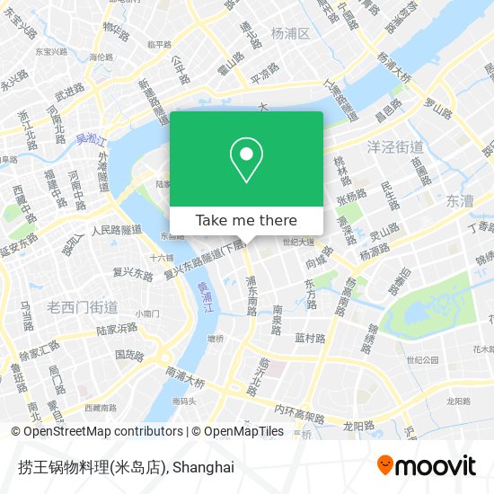 捞王锅物料理(米岛店) map