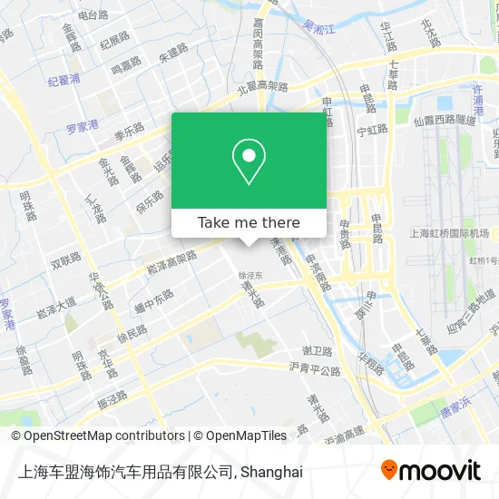 上海车盟海饰汽车用品有限公司 map