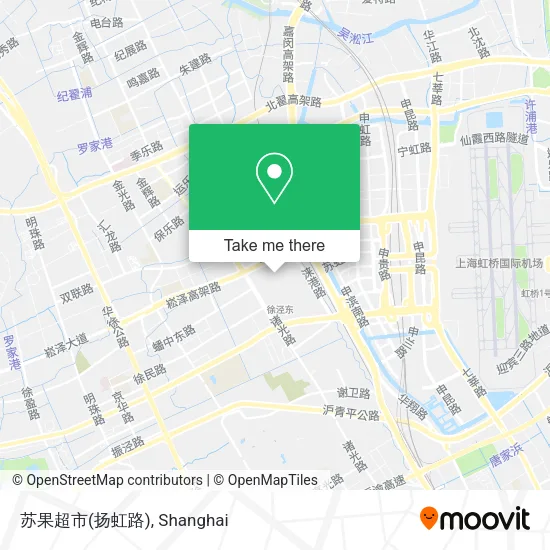 苏果超市(扬虹路) map