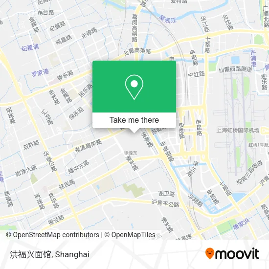 洪福兴面馆 map