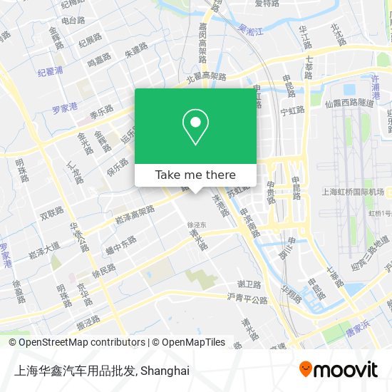 上海华鑫汽车用品批发 map