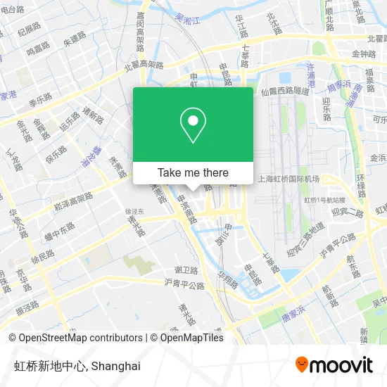 虹桥新地中心 map