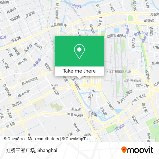 虹桥三湘广场 map