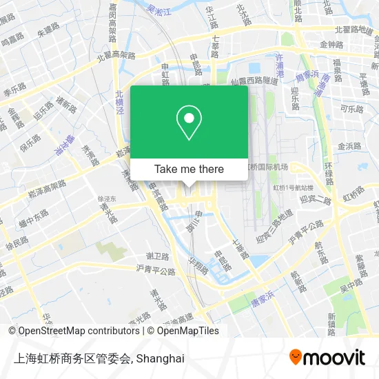 上海虹桥商务区管委会 map