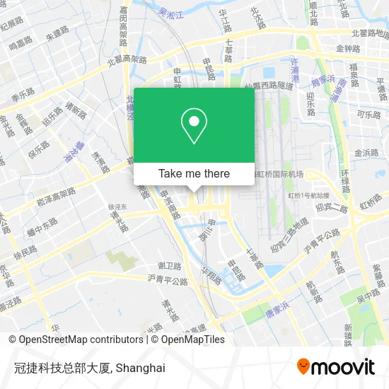 冠捷科技总部大厦 map