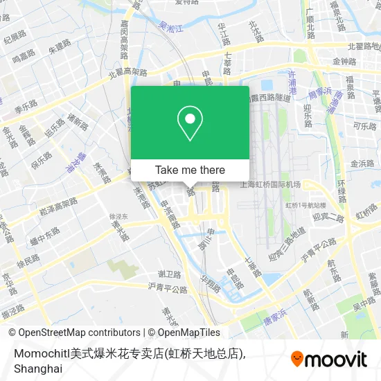 Momochitl美式爆米花专卖店(虹桥天地总店) map