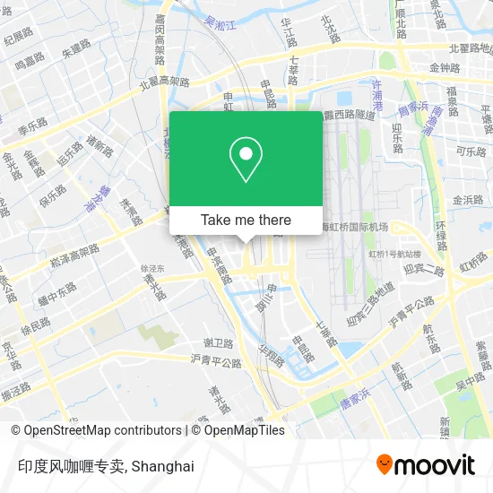 印度风咖喱专卖 map