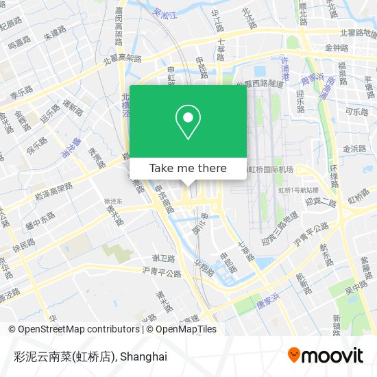 彩泥云南菜(虹桥店) map