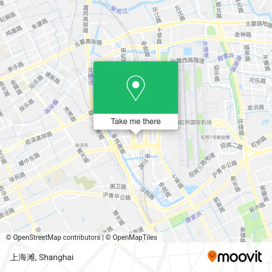 上海滩 map