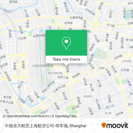 中国东方航空上海航空公司-停车场 map