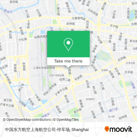 中国东方航空上海航空公司-停车场 map