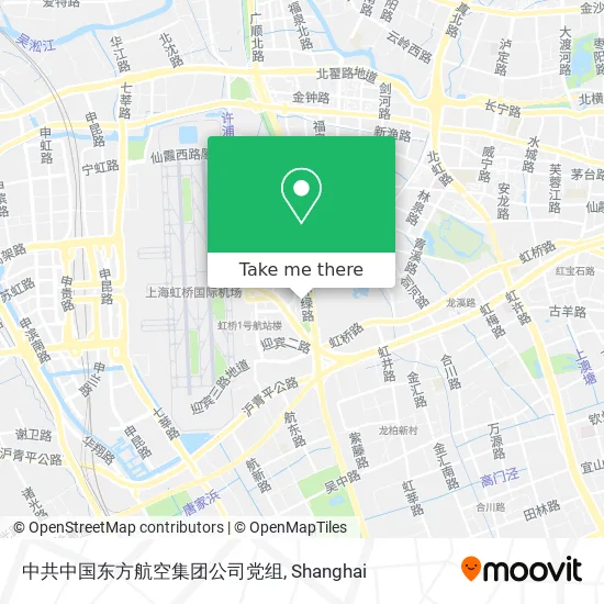 中共中国东方航空集团公司党组 map