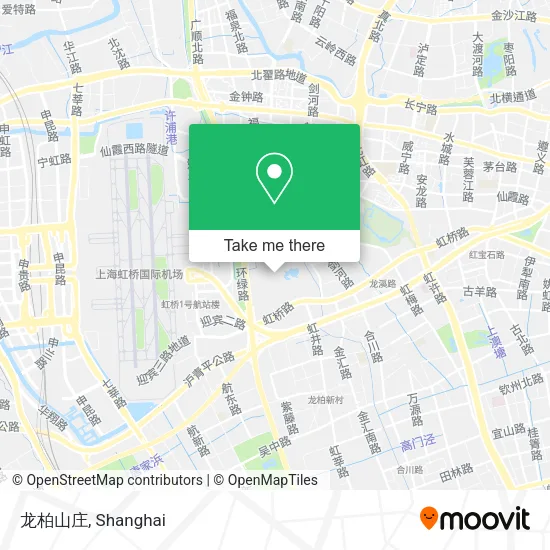 龙柏山庄 map
