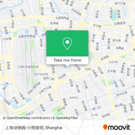 上海动物园-小熊猫馆 map