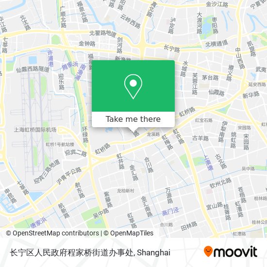 长宁区人民政府程家桥街道办事处 map