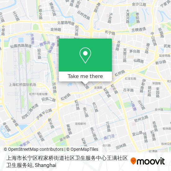 上海市长宁区程家桥街道社区卫生服务中心王满社区卫生服务站 map