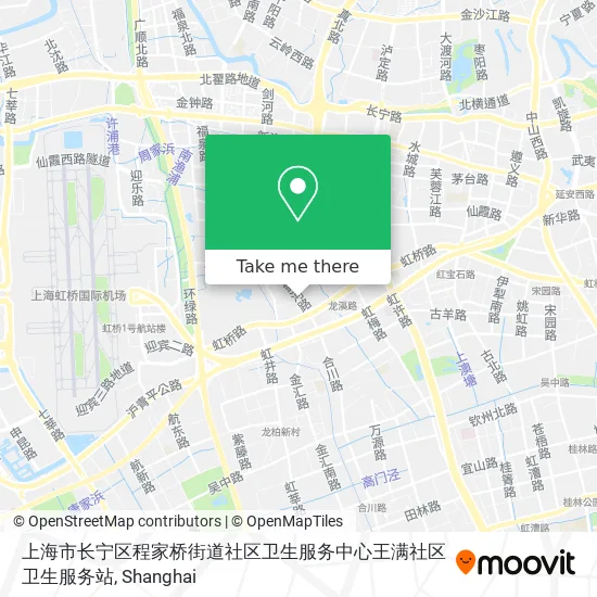 上海市长宁区程家桥街道社区卫生服务中心王满社区卫生服务站 map