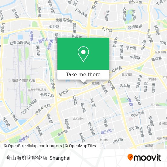 舟山海鲜坊哈密店 map