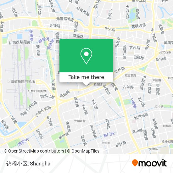 锦程小区 map