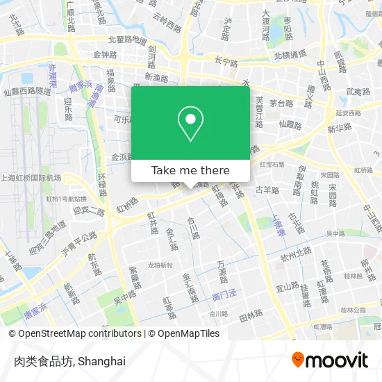 肉类食品坊 map