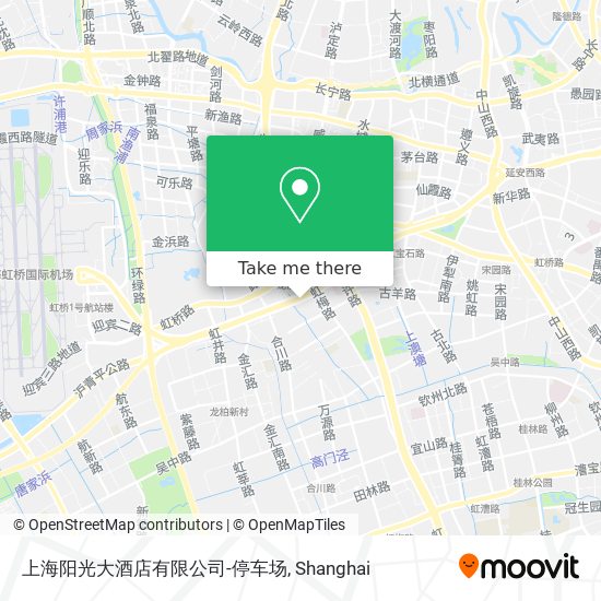 上海阳光大酒店有限公司-停车场 map